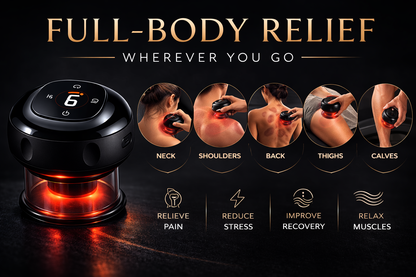 Premium Rechargeable Electric Vacuum Cupping Massager