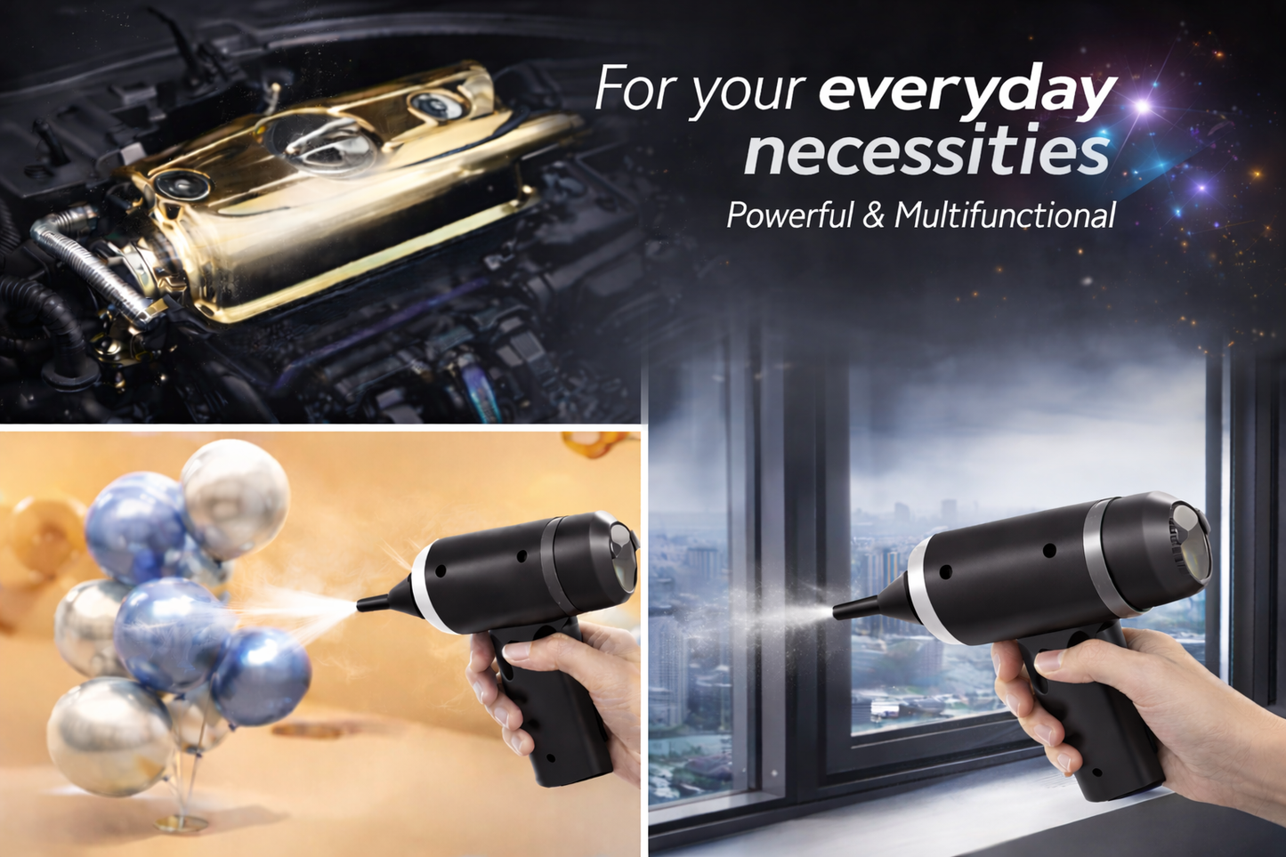 Powerful Cordless Mini Vacuum Cleaner (Limited)