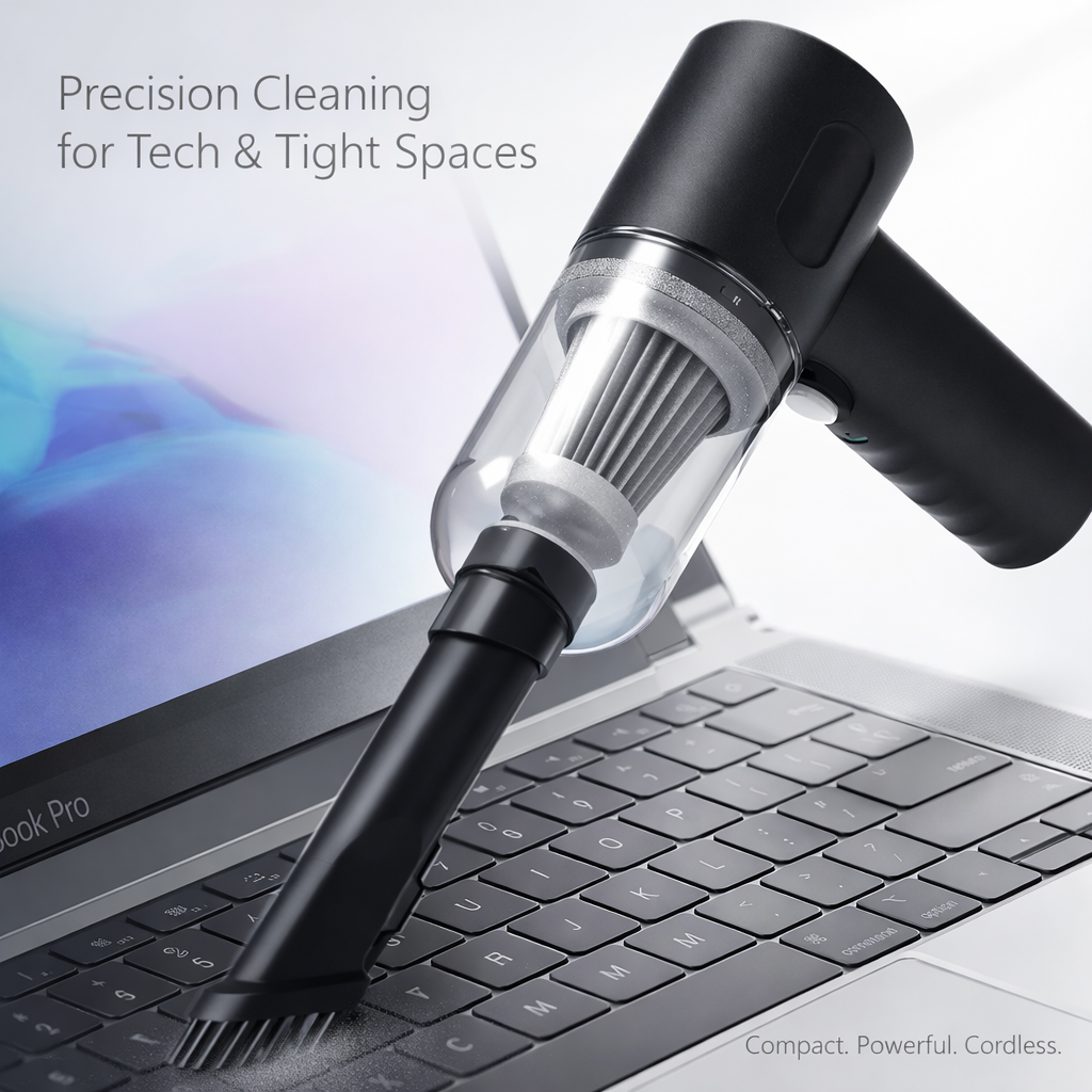 Powerful Cordless Mini Vacuum Cleaner (Limited)