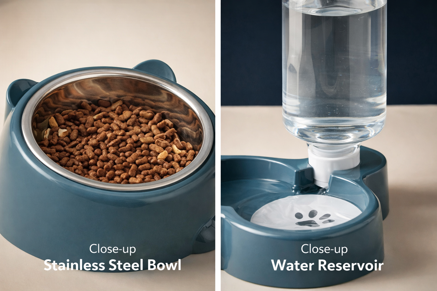 PureFlow Elevated Pet Dining Station