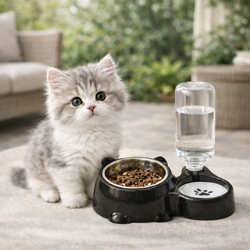 PureFlow Elevated Pet Dining Station