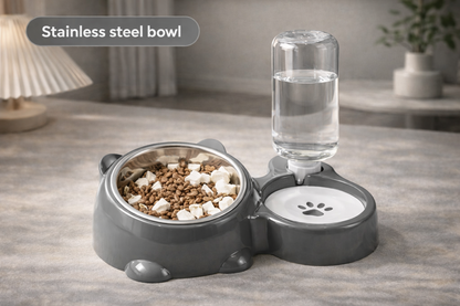 PureFlow Elevated Pet Dining Station