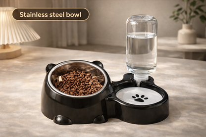 PureFlow Elevated Pet Dining Station