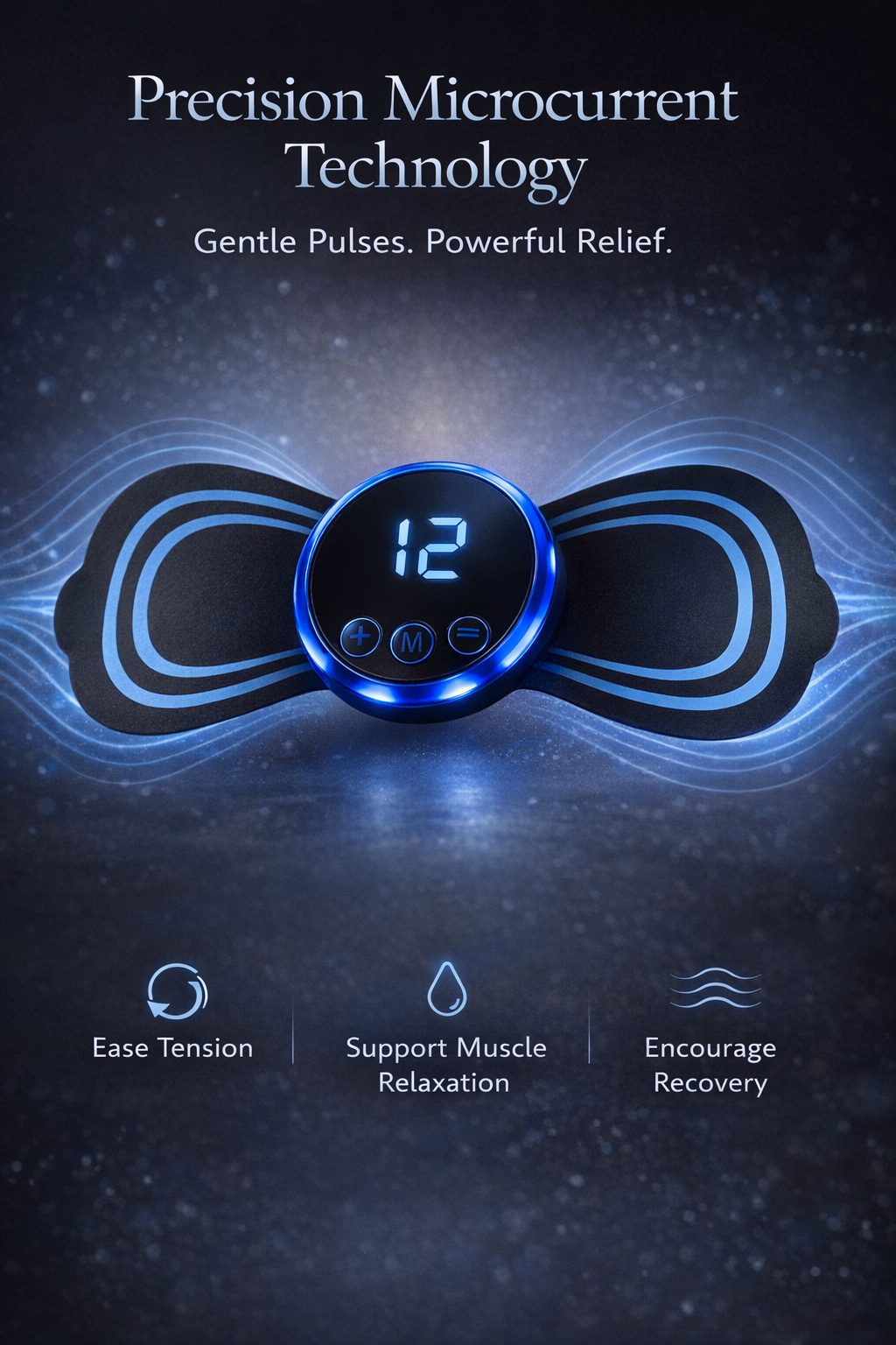 Pulse™ Luxe Neck & Body Sculpt Massager (EMS Microcurrent Pad)