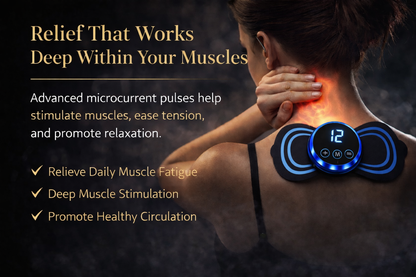 Pulse™ Luxe Neck & Body Sculpt Massager (EMS Microcurrent Pad)