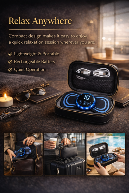 Pulse™ Luxe Neck & Body Sculpt Massager (EMS Microcurrent Pad)