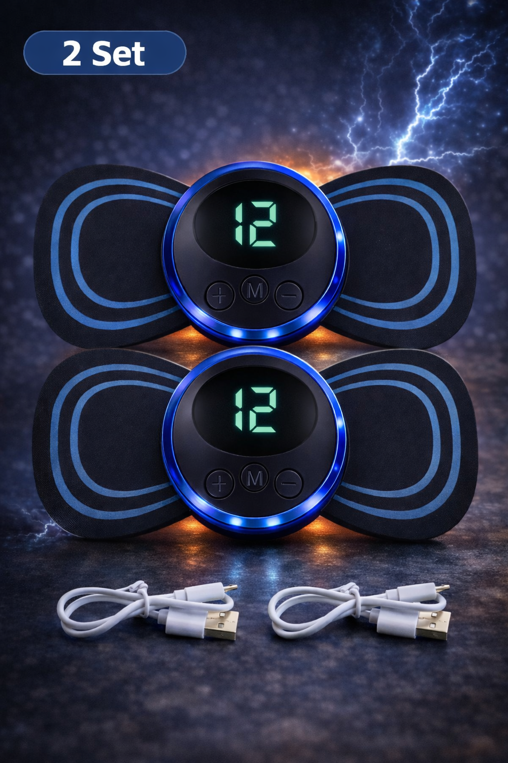 Pulse™ Luxe Neck & Body Sculpt Massager (EMS Microcurrent Pad)