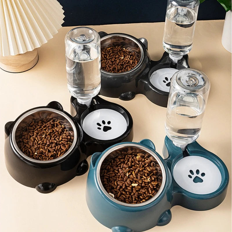 PureFlow Elevated Pet Dining Station